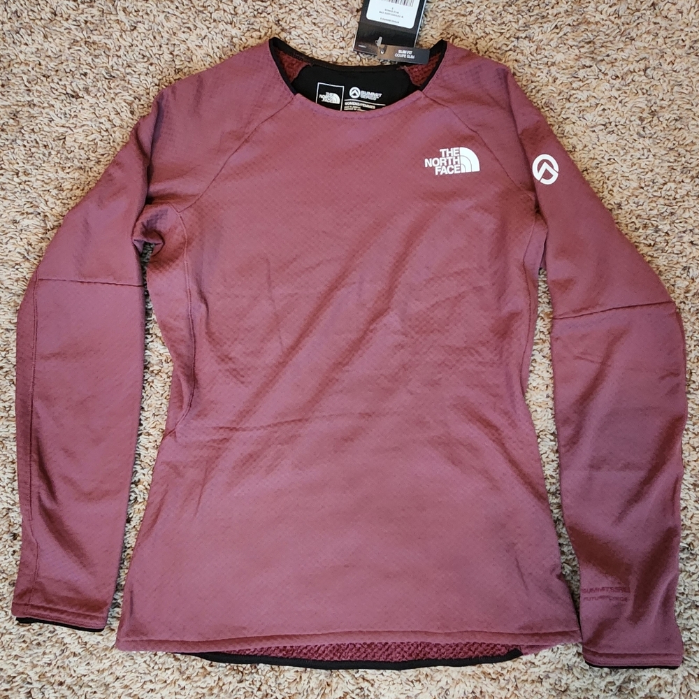 The North Face - Future Fleece Crew - Color Wild Ginger - Womens Small NWT